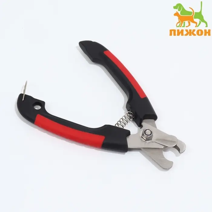 Когтерез боковой большой, 16&times;5.5&times;1.1 см, закругленные нескользящие ручки, эконом, цвет МИКС