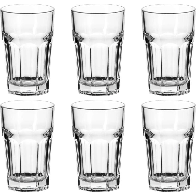 Стакан закал. КАСАБЛАНКА 6 шт. 295 мл