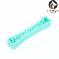 Игрушка-зубочистка для собак Пижон Premium &laquo;Зубастик&raquo;, 18.3&times;3.8 см, цвет мятный