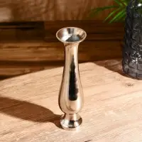 Ваза "Классика" 6,5х6,5х25 см, алюминий