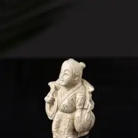 Набор фигурок &laquo;Нэцкэ&raquo;, 5 шт., 20&times;10&times;7 см, бежевый
