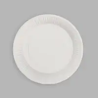 Тарелка одноразовая бумажная "С днём рождения" пёсель, набор 6 шт, 18 см Тарелка одноразовая бумажная "С днём рождения" пёсель, набор 6 шт, 18 см