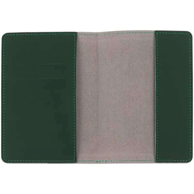 Обложка для паспорта Shall Simple, зеленый