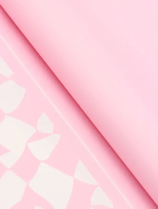 Плёнка флористическая для цветов и букетов, розовая, 57&times;57 см