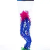 Растение для аквариума, до 35 см, синее