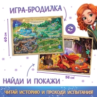 Подарочный набор «Набор волшебника», книги, плакат, волшебная палочка, 6+