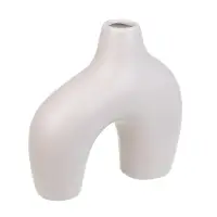 VETTA Вазон, 17х17х6,5 см, керамика, бежевый