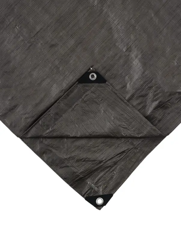 Тент защитный, 4&times;3 м, плотность 60 г/м&sup2;, УФ, люверсы шаг 1, тарпаулин, МИКС