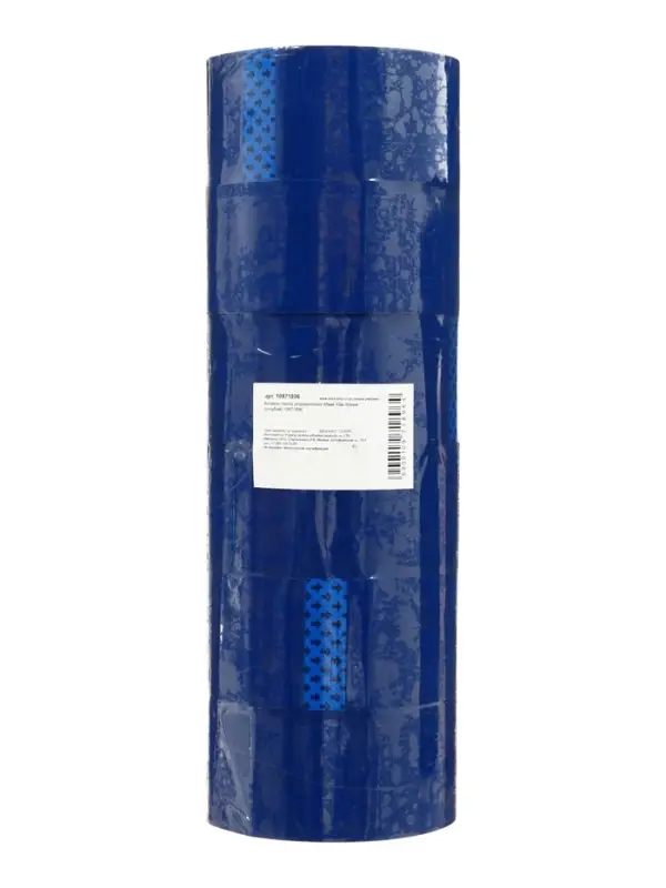 Скотч упаковочный 48 мм 40 м 40 мкм, синий