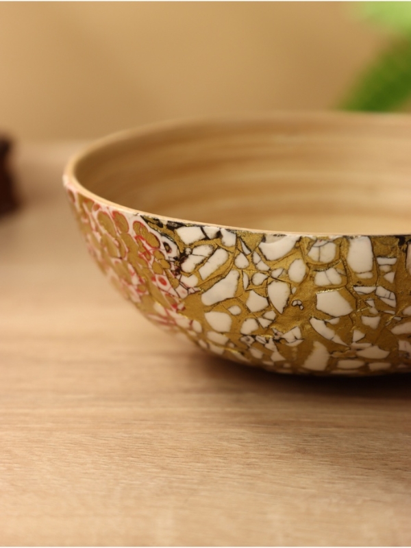 Миска 15х15х6 см, бамбук Миска 15х15х6 см, бамбук