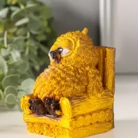 Сувенир Филин в кресле, 9х6х6,5 см