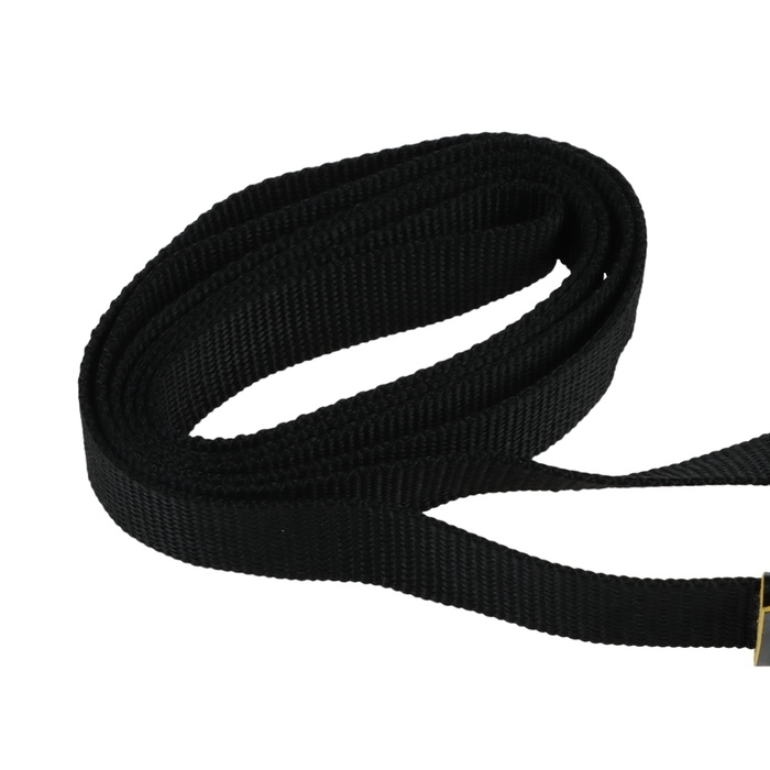 Чомбур 2,5 м, карабин, черный Чомбур 2,5 м, карабин, черный