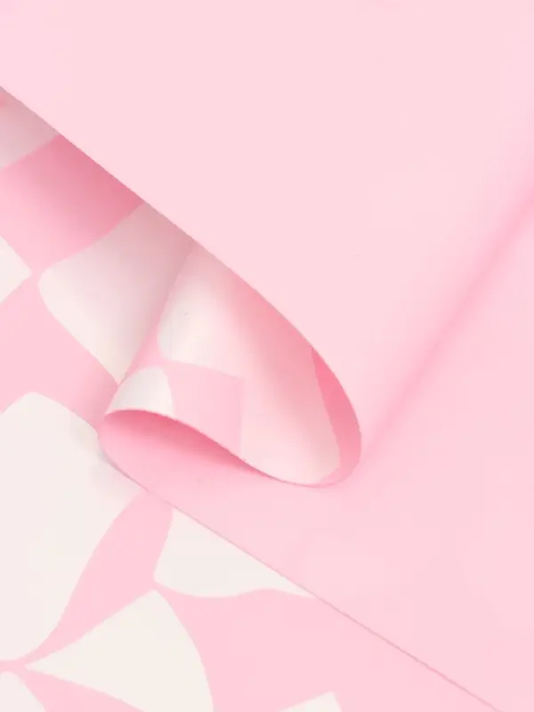 Пленка для цветов, розовая, 57х57 см