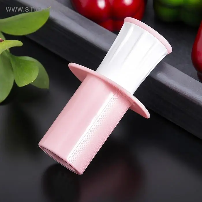 Пресс для чеснока Доляна «Конус», 11 см, цвет МИКС Пресс для чеснока Доляна «Конус», 11 см, цвет МИКС