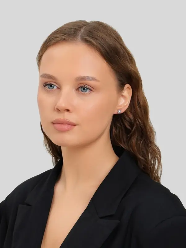 Серьги QF &laquo;Сердечки&raquo;, набор 3 пары, розовый в серебре