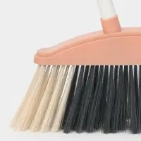 Щётка для пола: совок 24&times;25&times;81 см, щётка 24 см, персиковая