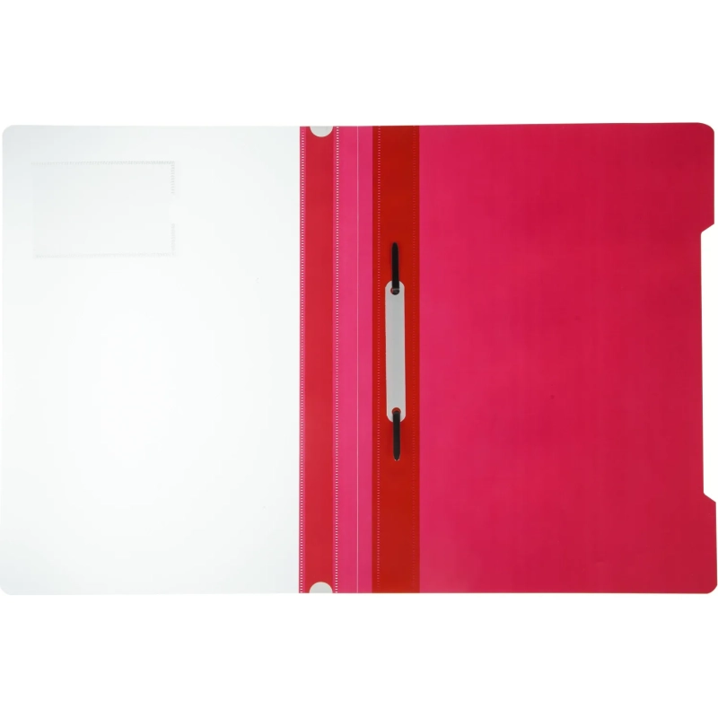 Скоросшиватель пластиковый карман д/визитки Attache А4, ассорти, 10шт/уп