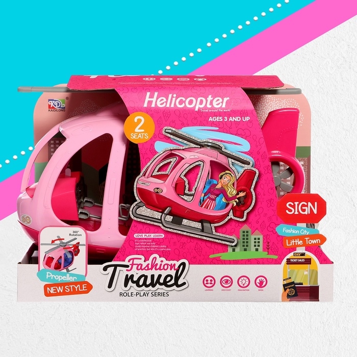 Транспорт для кукол «Вертолёт» Транспорт для кукол «Вертолёт»