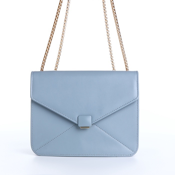 Сумка женская на магните, маленький размер, цвет голубой Сумка женская на магните, маленький размер, цвет голубой