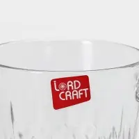 Набор кружек Lord-Carelong, 220 мл, 6 шт., стекло, прозрачный