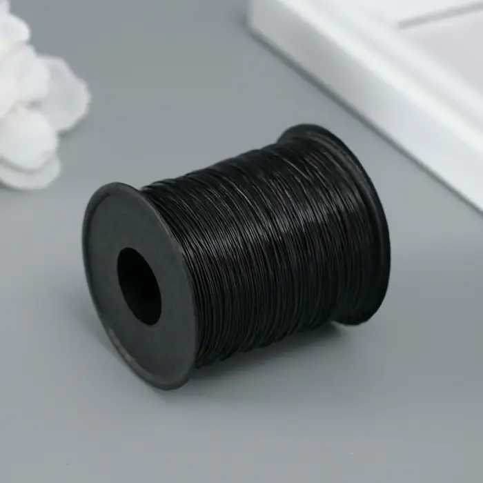 Мононить для творчества d 0.15 мм, 200±5 м, цв. черный