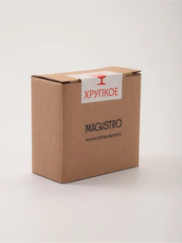 Бульонница с ручкой Magistro Fray, 280 мл, фарфор, белая