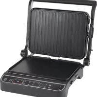 Электрогриль HYG-7001 2000Вт черный