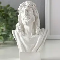 Фигурка гипс &laquo;Бюст: Иисус&raquo;, 14.5&times;9&times;6.5 см