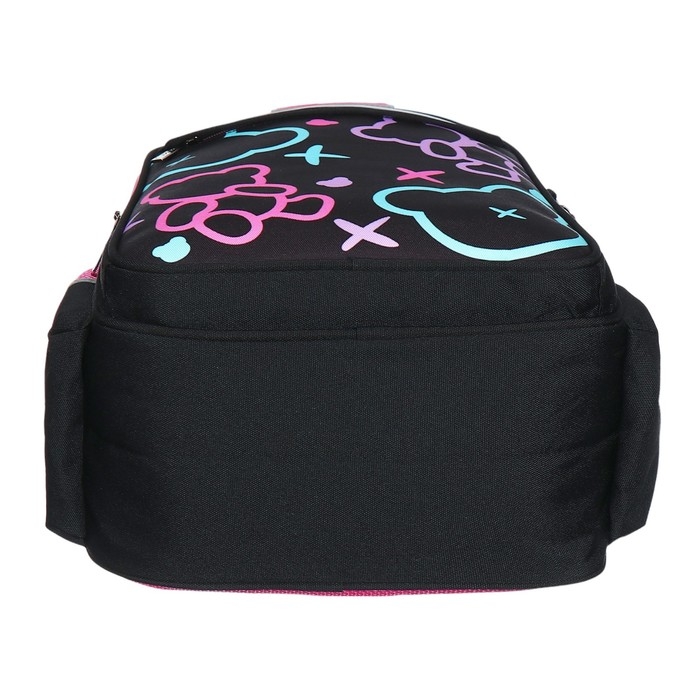 Рюкзак школьный 38 х 29 х 14,5 см, Hatber Ergonomic light, "Мой мишка" NRk_15124