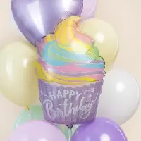 Воздушный шар фольгированный 26" &laquo;Кекс&raquo;