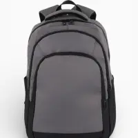 Рюкзак, водонепроницаемое дно, 2 отделения, 3 кармана, 31&times;14.5&times;45 см, серый