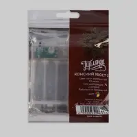 Гирлянда &laquo;Конский хвост&raquo; 10 нитей по 1 м, IP20, серебристая нить, 100 LED, 2 режима, от батареек АА&times;3, свечение мульти