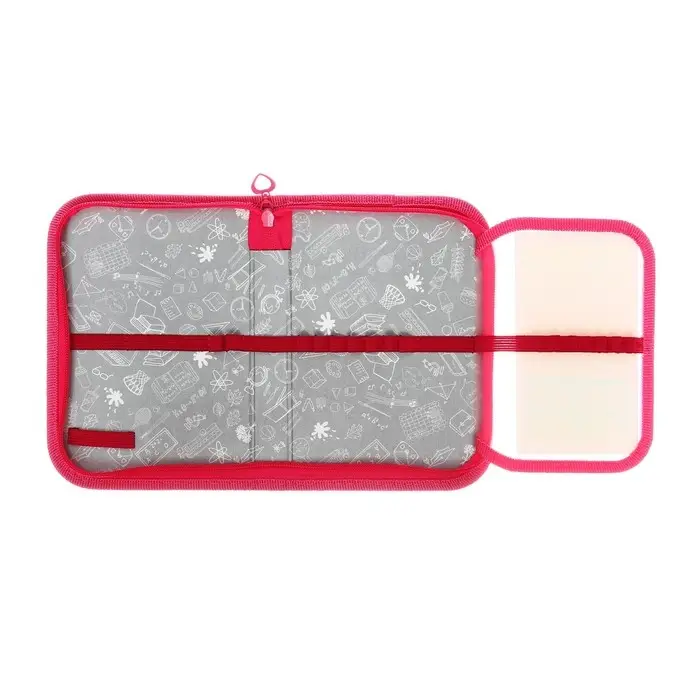 Пенал 1 секция 130 х 190 х 30 мм, с откидной планкой, ПКК 07-19 "Плюшевый мишка" ламинированный картон, с эффектом 3D