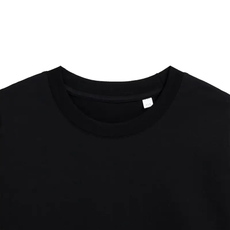 Футболка оверсайз Kangas, черная, XS/S Футболка оверсайз Kangas, черная, XS/S