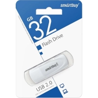 Флеш-память SmartBuy UFD 2.0 032GB Scout White (SB032GB2SCW)