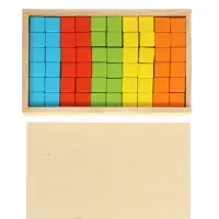 Кубики деревянные 60 штук Кубики деревянные 60 штук