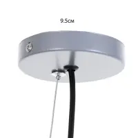 Светильник BayerLux &laquo;Ритона&raquo; Е27 40 Вт черный 15&times;15&times;22-122 см