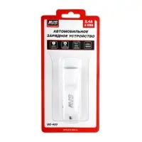 Автомобильное ЗУ AVS UC-433, 2 USB, 2.4 А, 12 Вт (A78700S)