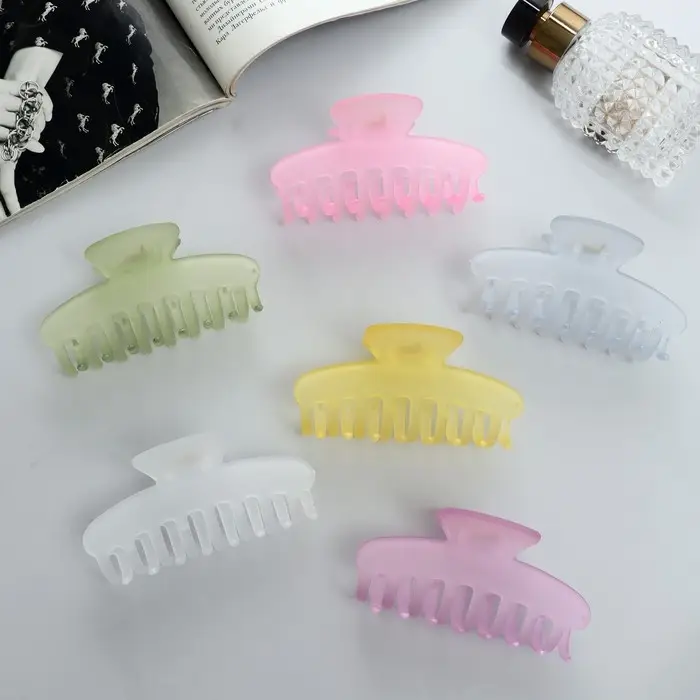 Крабик для волос «Фрида», матовый классика, 10 см, МИКС Крабик для волос «Фрида», матовый классика, 10 см, МИКС