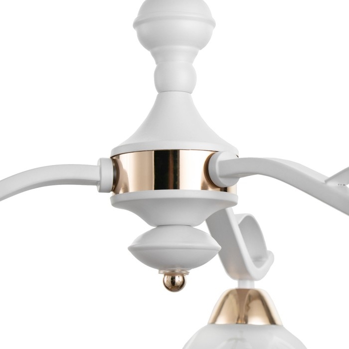 Люстра Люстра "Беалин" 3хЕ27 40Вт белый 54х54х56 см BayerLux