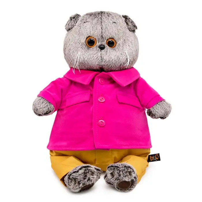 Мягкая игрушка "Басик в яркой курточке", 22 см Ks22-269