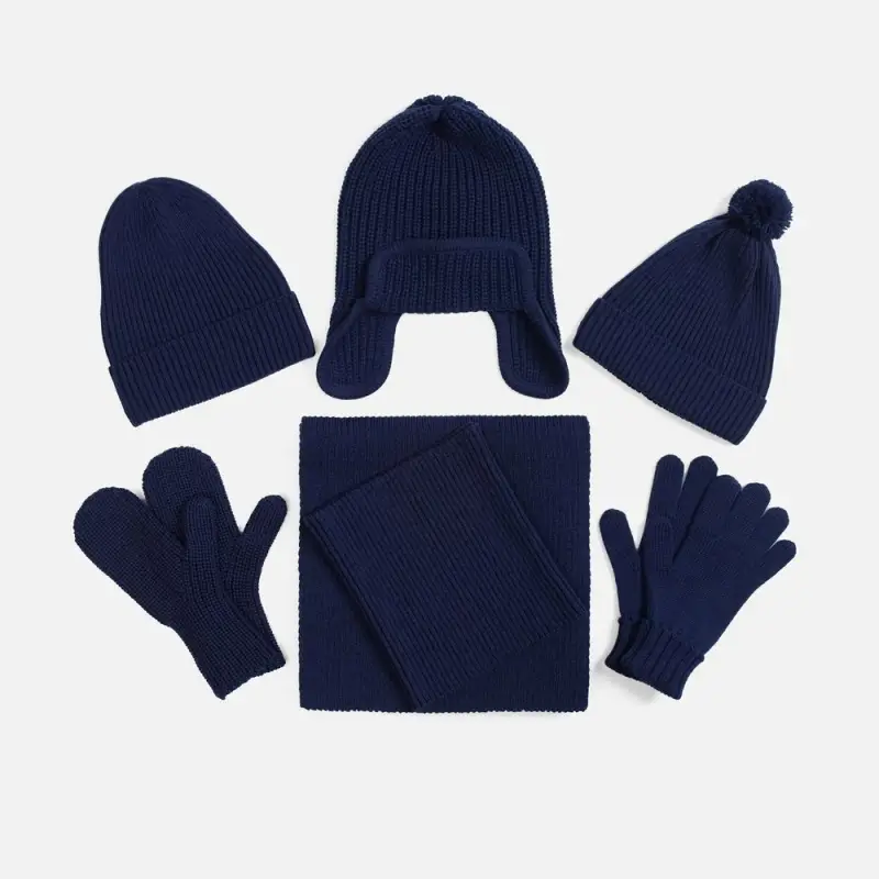 Шапка-ушанка Catch Match, темно-синяя Шапка-ушанка Catch Match, темно-синяя