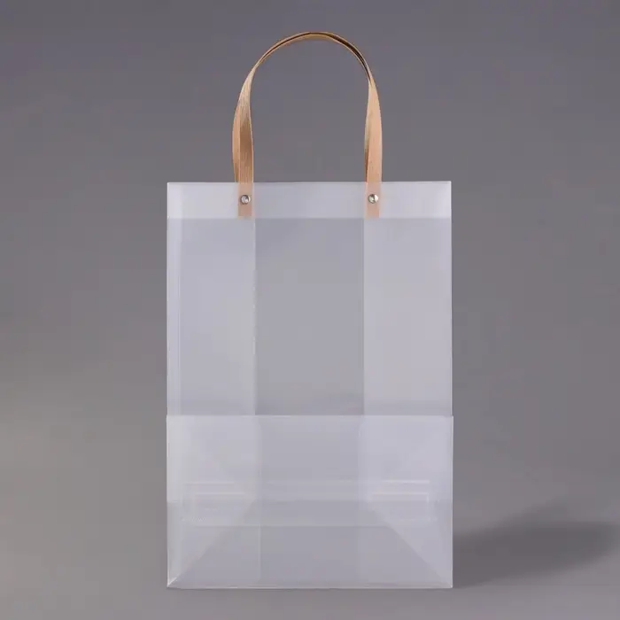 Пакет подарочный PP, прозрачный, матовый, 25&times;15&times;35 см
