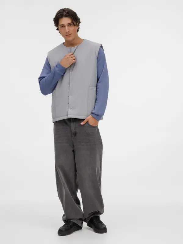 Жилет унисекс Veter, серый, размер M/L