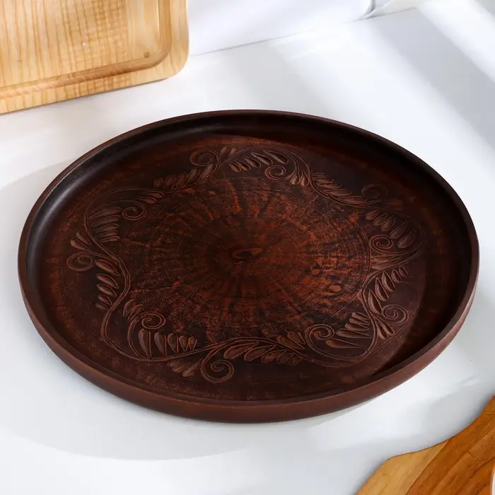 Блюдо для пиццы «Вьюнок», 2,5×28×28 см Блюдо для пиццы «Вьюнок», 2,5×28×28 см