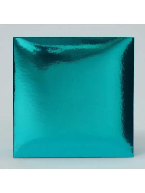 Коробка для конфет, кондитерская упаковка, 4 ячейки, &laquo;Голубая&raquo;, 10.5&times;10.5&times;3.5 см