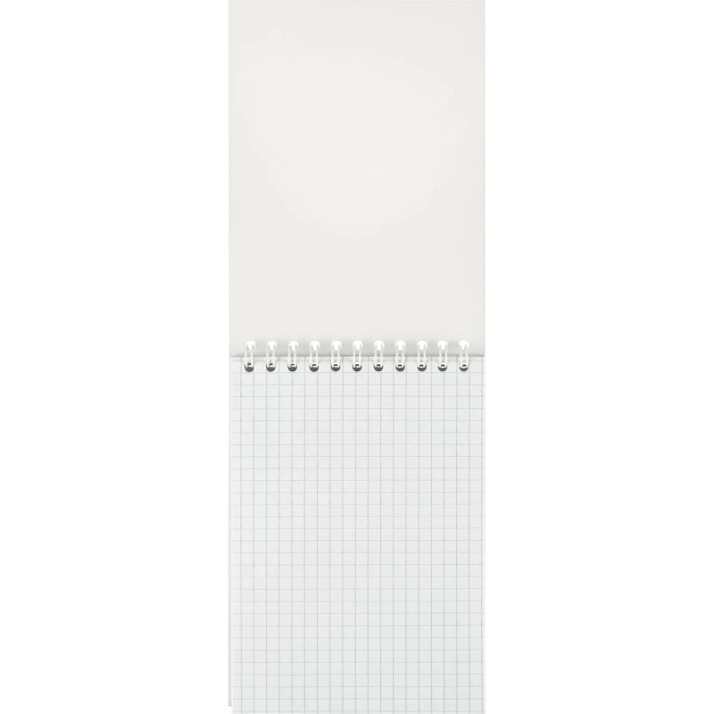 Блокнот А6 60л Attache Градиент Малиновый клетка, 65г, греб, УФ-лак