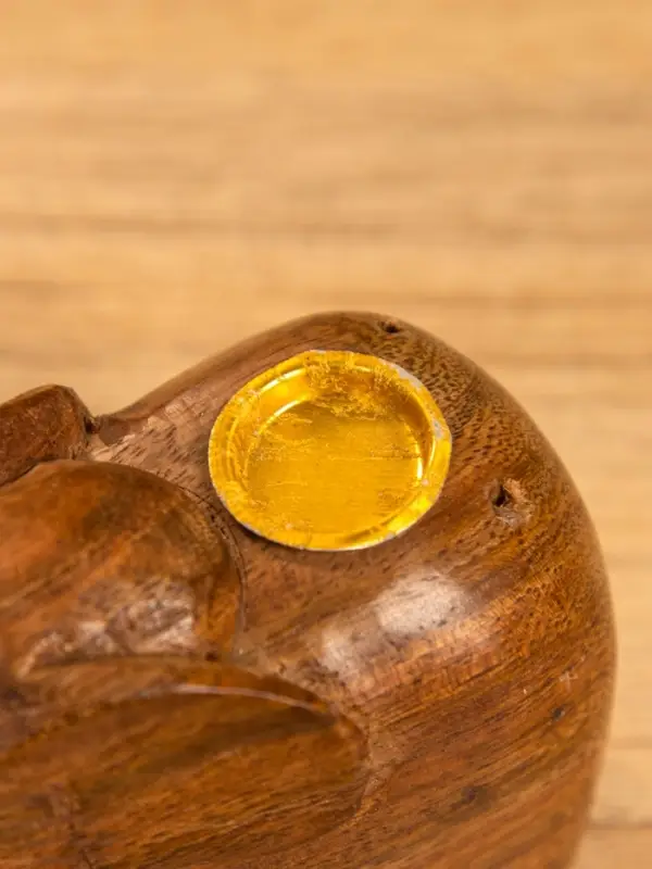 Подставка под благовония "Слоник" 6,5х10х4,5 см, дерево шишам