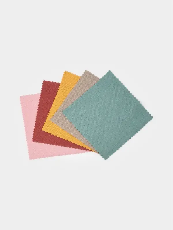 Салфетки для уборки Доляна &laquo;Бантик&raquo;, 5 шт., микрофибра, 30&times;30 см