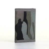 Кошелёк на липучке, серый